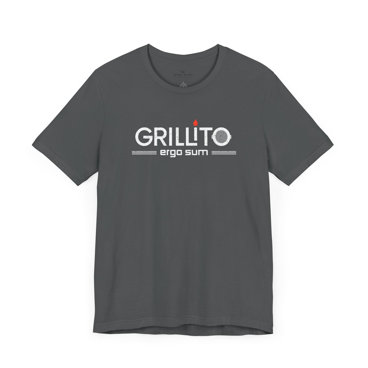 Grillito ergo sum Jersey Tee - Perfect for BBQ Lovers