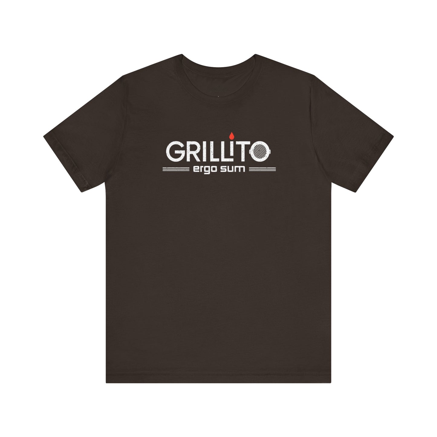 Grillito ergo sum Jersey Tee - Perfect for BBQ Lovers