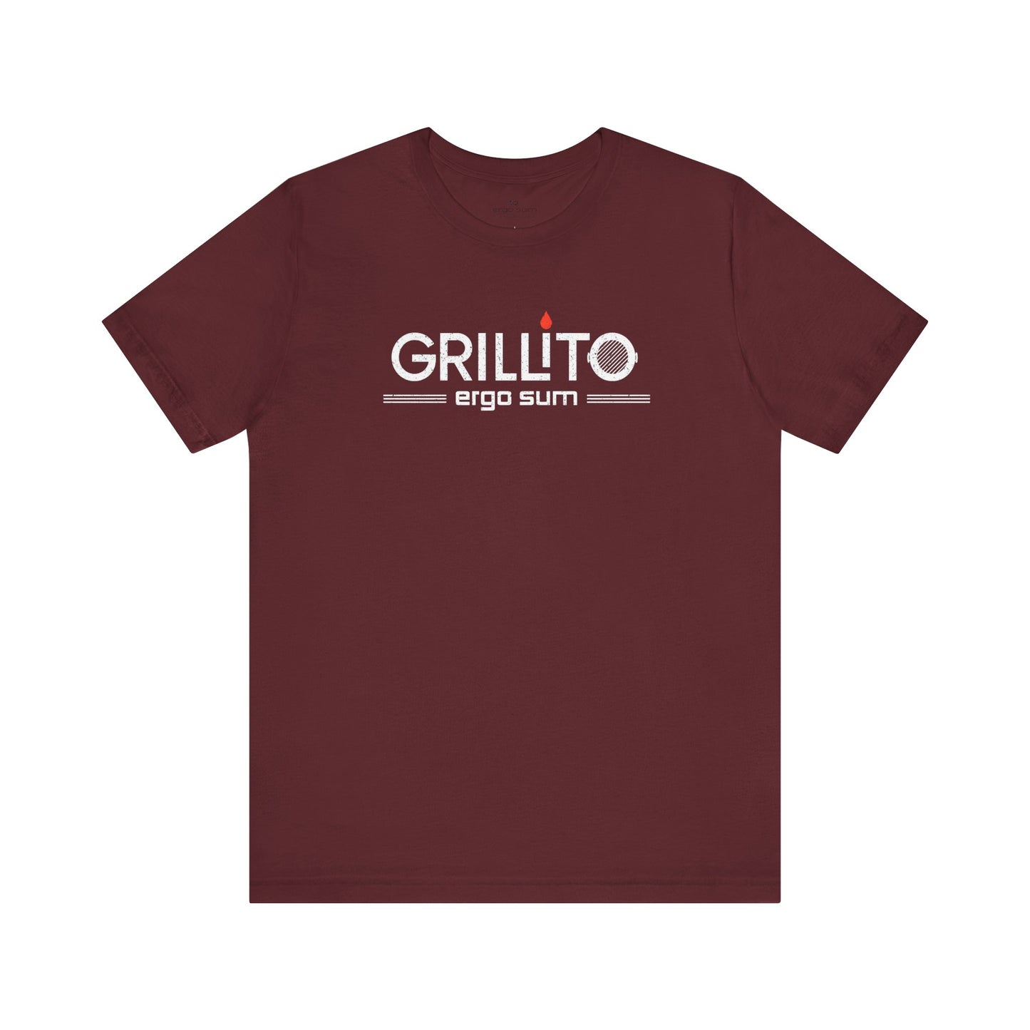 Grillito ergo sum Jersey Tee - Perfect for BBQ Lovers