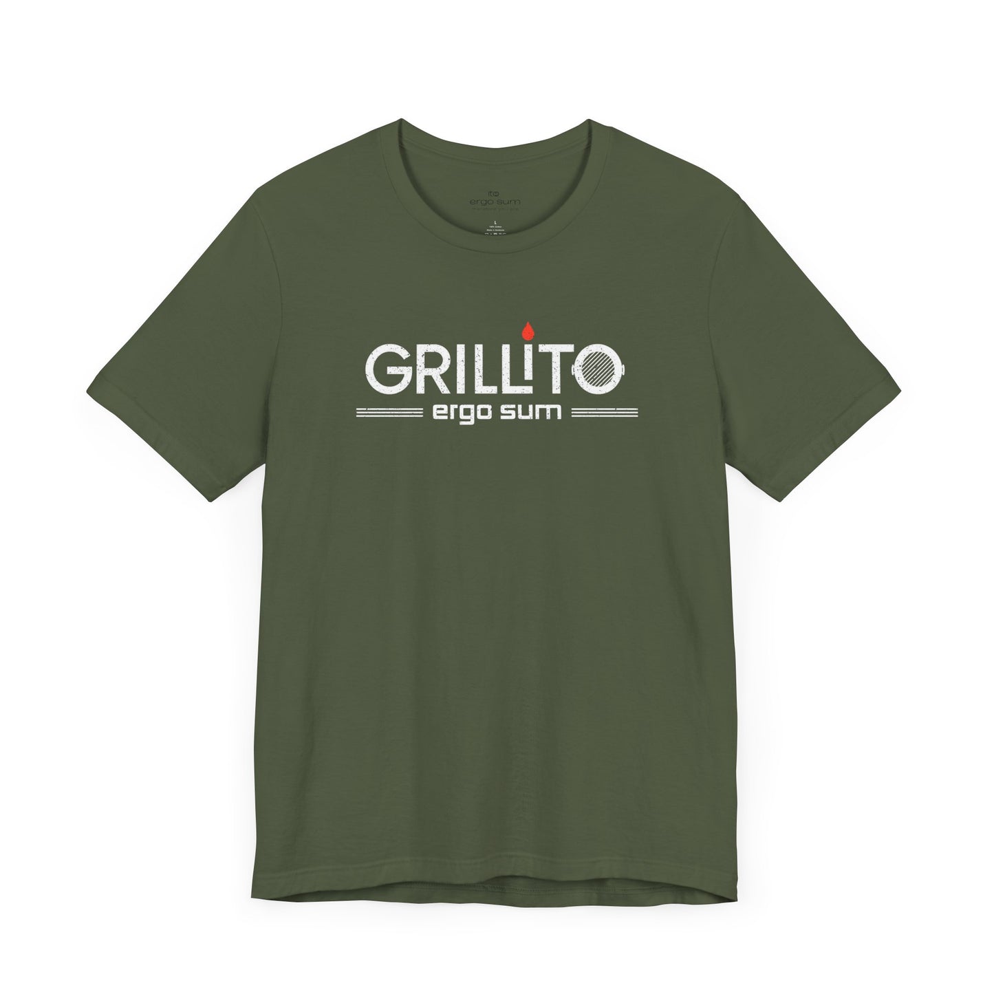 Grillito ergo sum Jersey Tee - Perfect for BBQ Lovers
