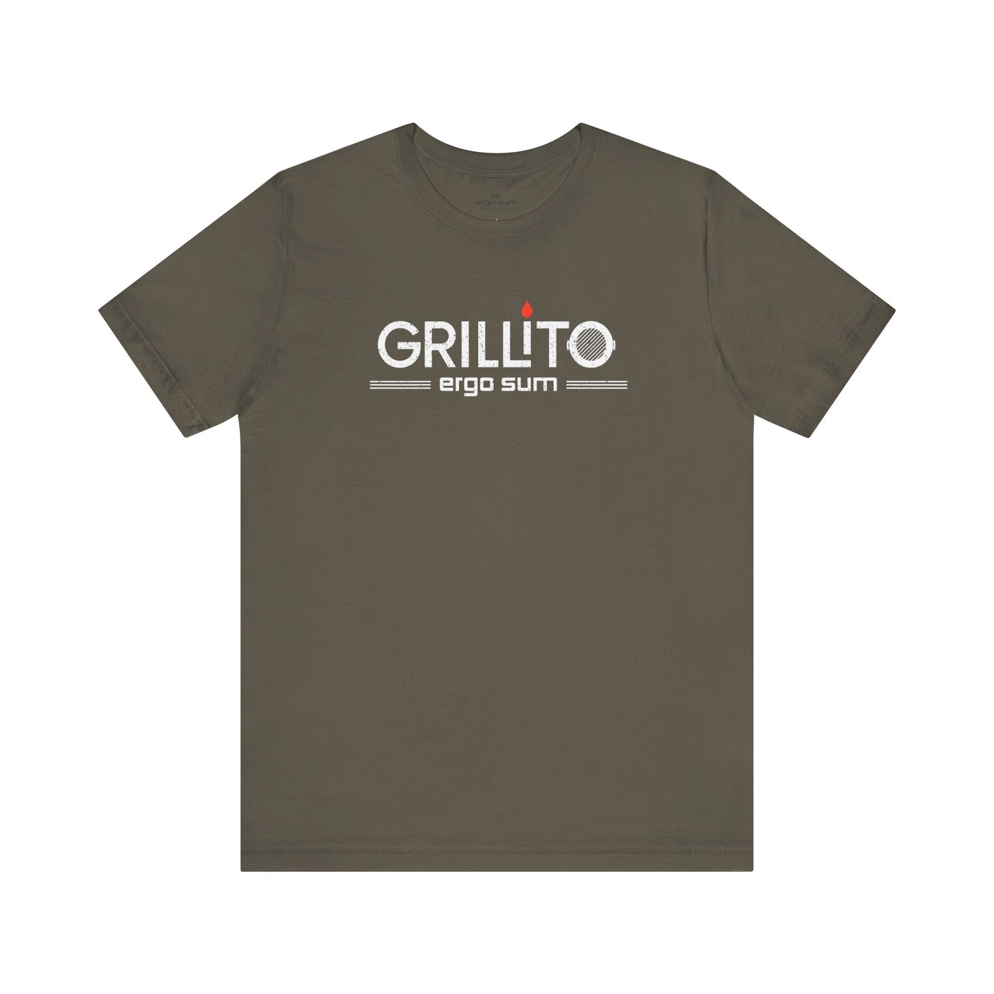 Grillito ergo sum Jersey Tee - Perfect for BBQ Lovers