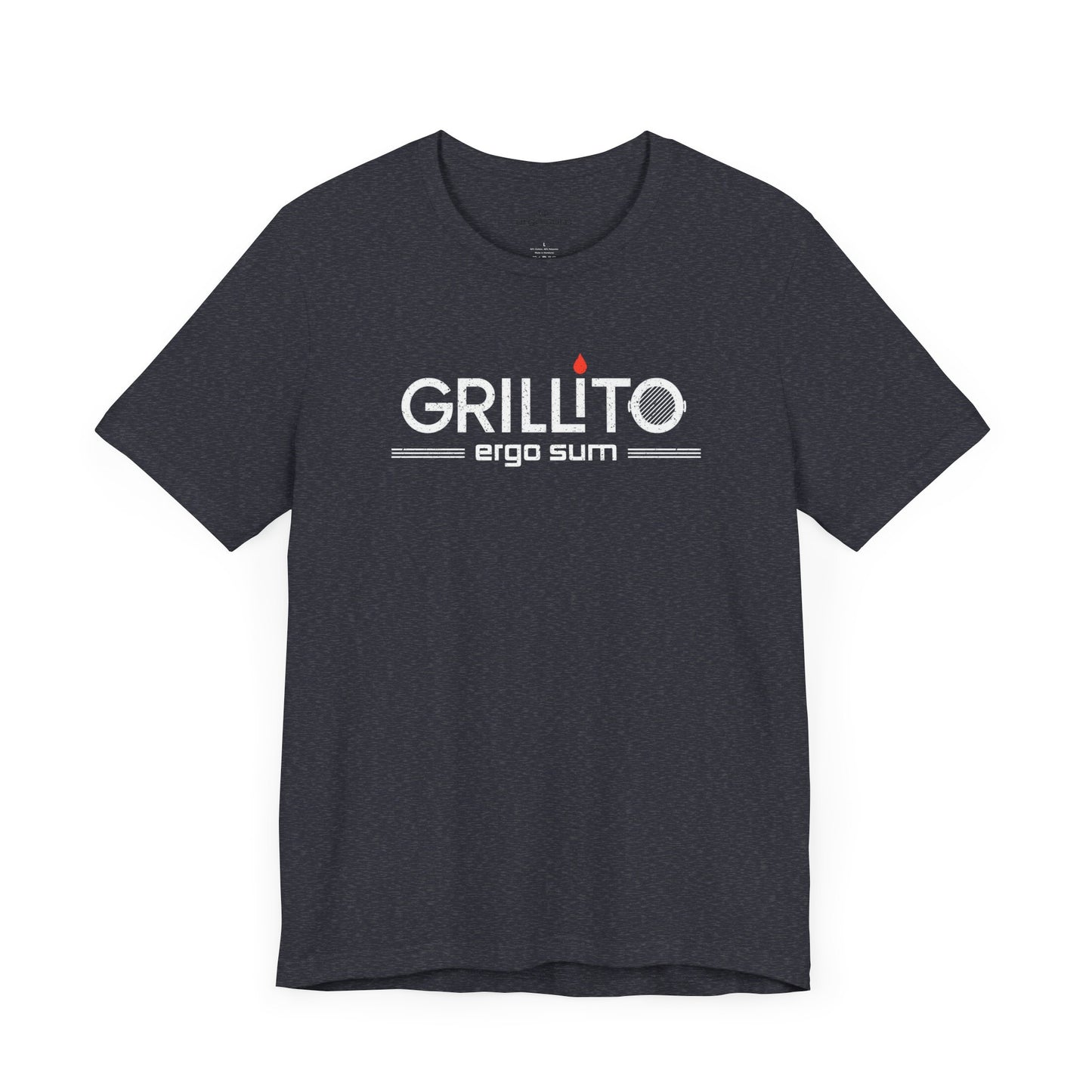 Grillito ergo sum Jersey Tee - Perfect for BBQ Lovers