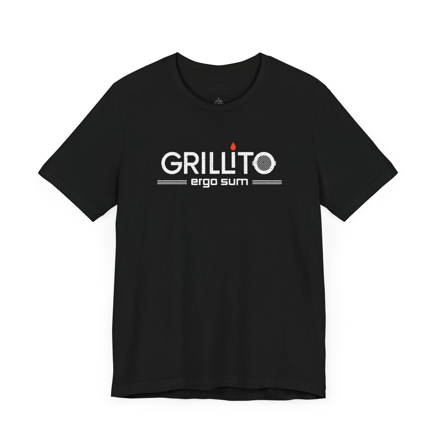 Grillito ergo sum Jersey Tee - Perfect for BBQ Lovers
