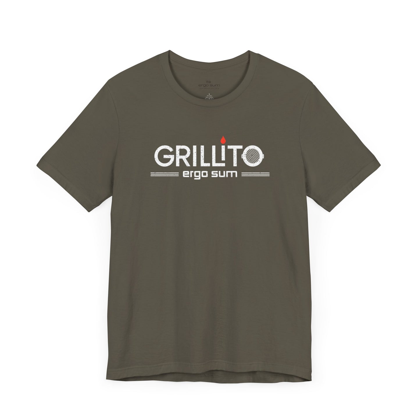 Grillito ergo sum Jersey Tee - Perfect for BBQ Lovers