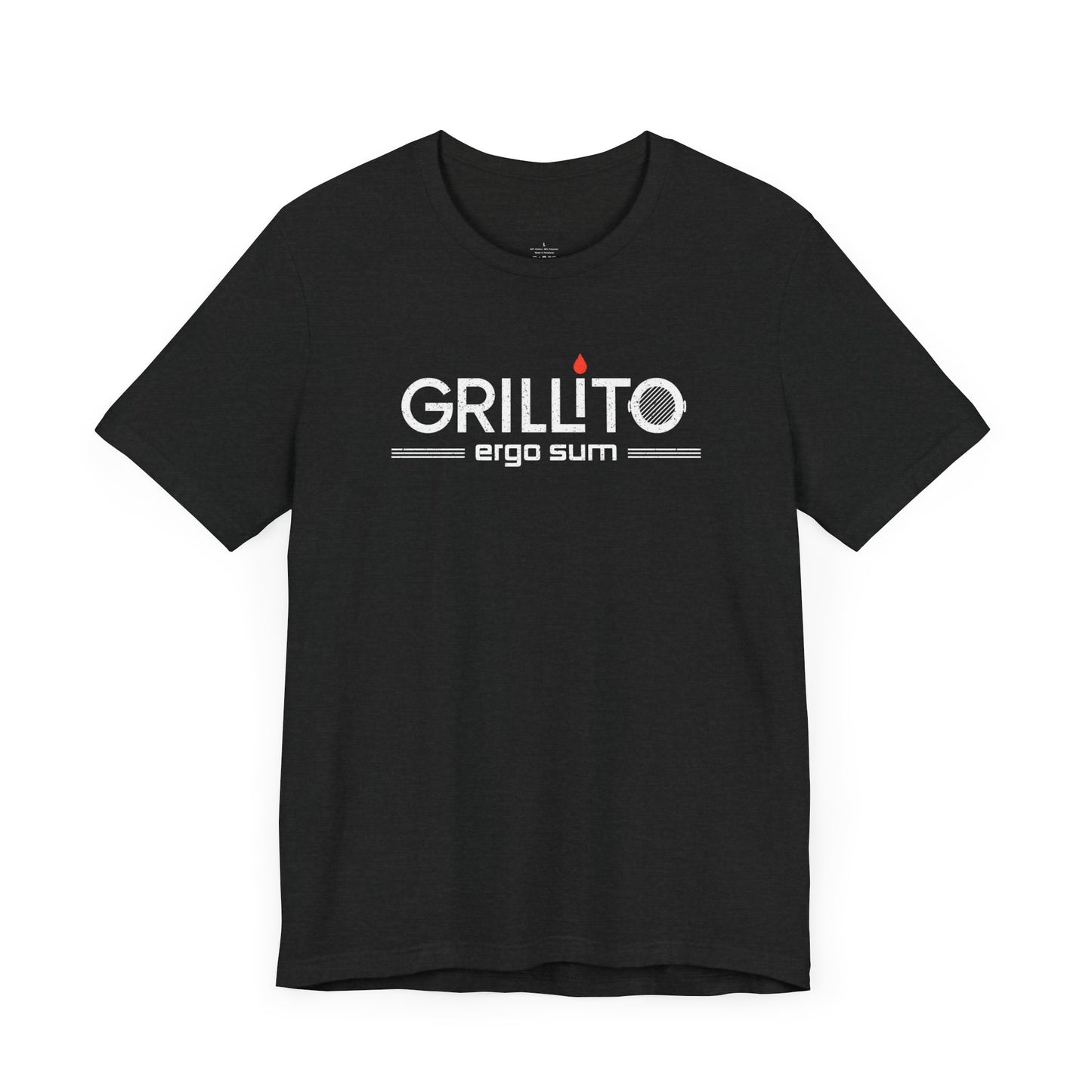 Grillito ergo sum Jersey Tee - Perfect for BBQ Lovers
