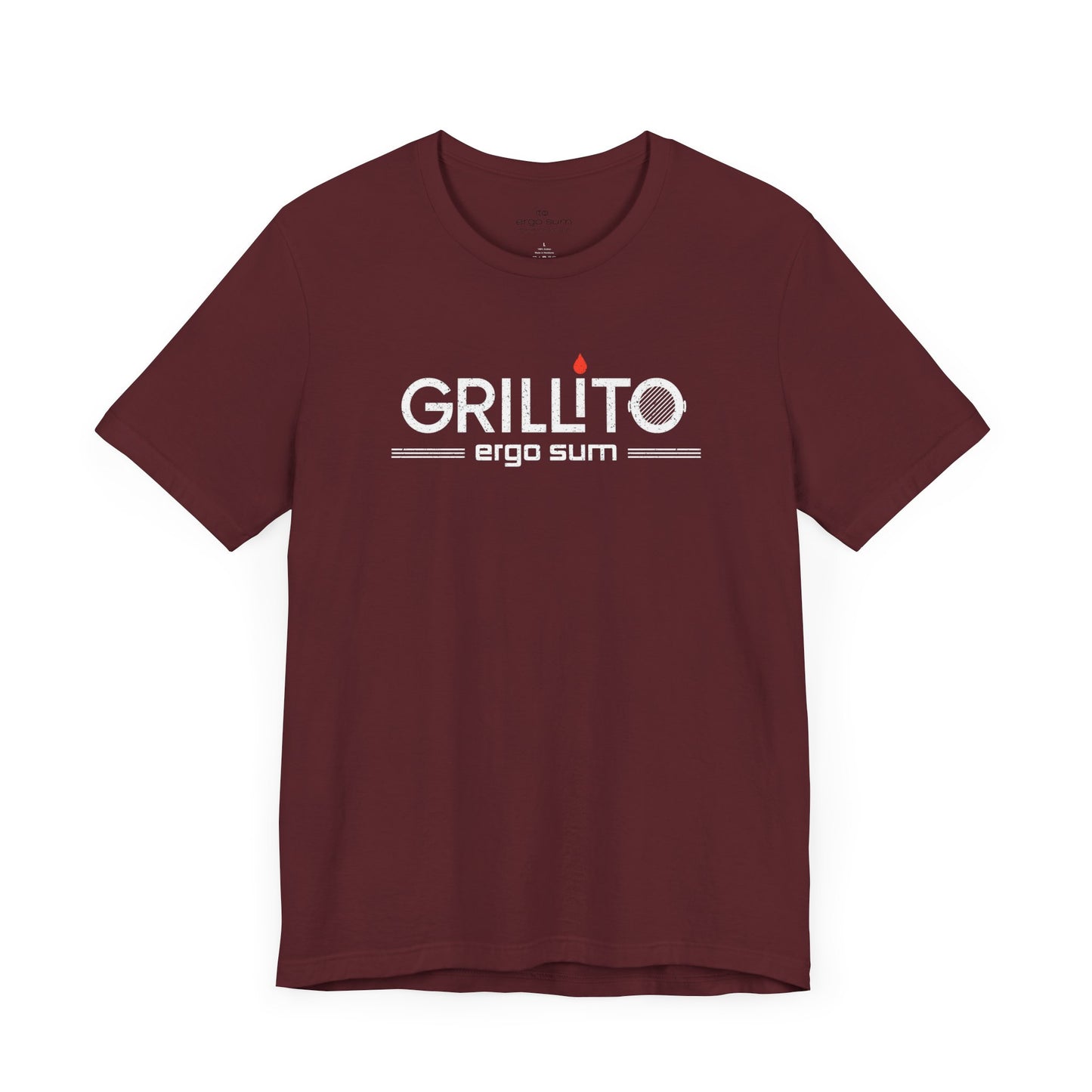 Grillito ergo sum Jersey Tee - Perfect for BBQ Lovers