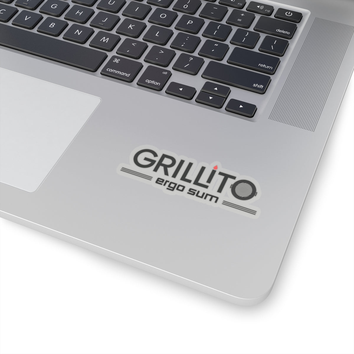 Grillito Ergo Sum Kiss-Cut Stickers - Fun Kitchen & BBQ Decor