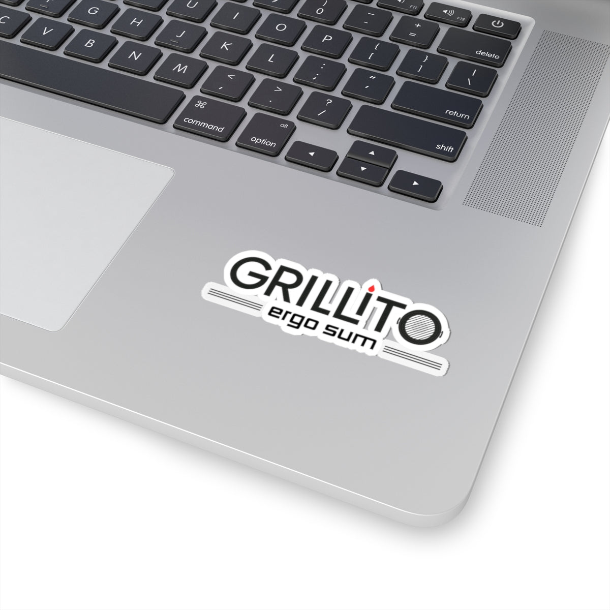 Grillito Ergo Sum Kiss-Cut Stickers - Fun Kitchen & BBQ Decor