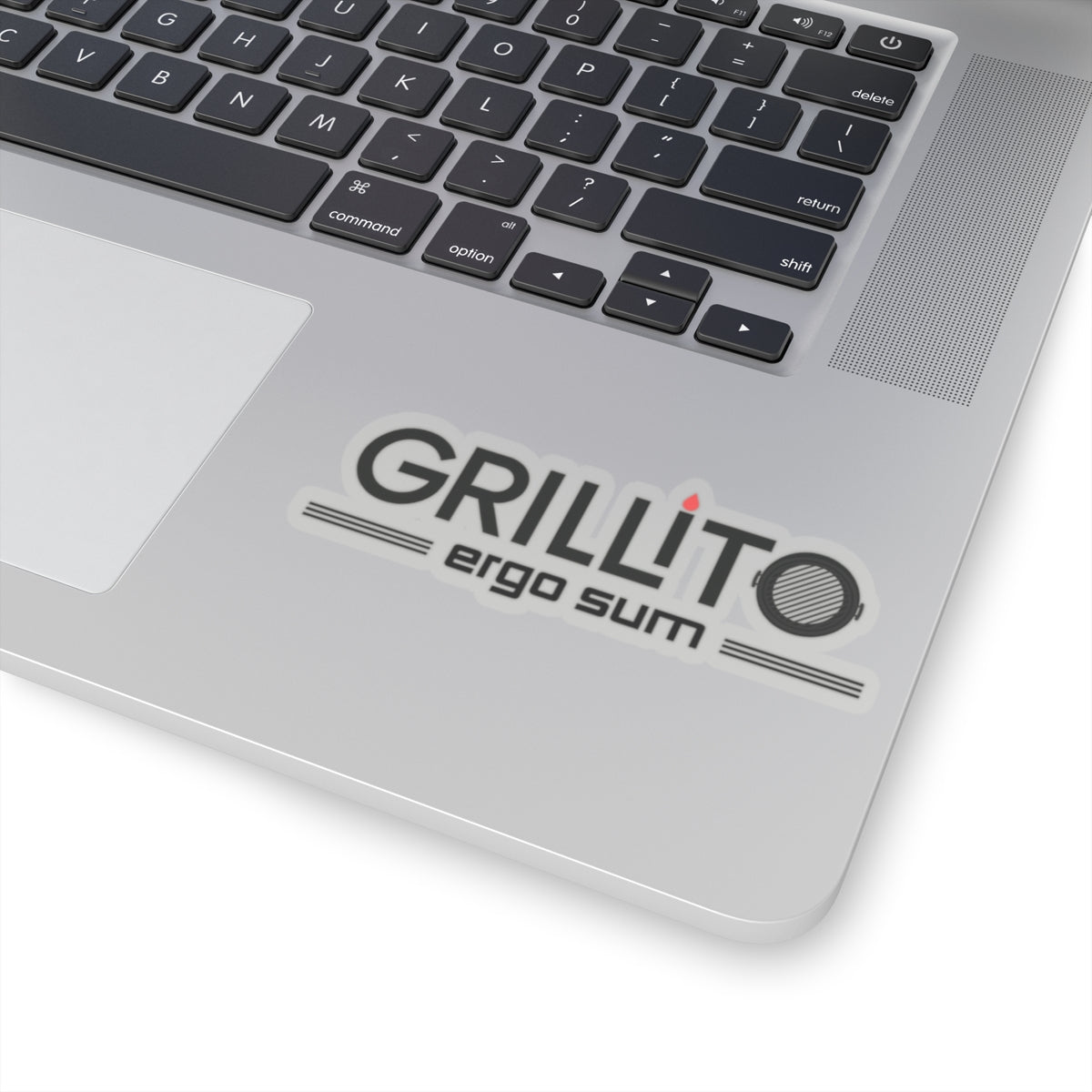 Grillito Ergo Sum Kiss-Cut Stickers - Fun Kitchen & BBQ Decor