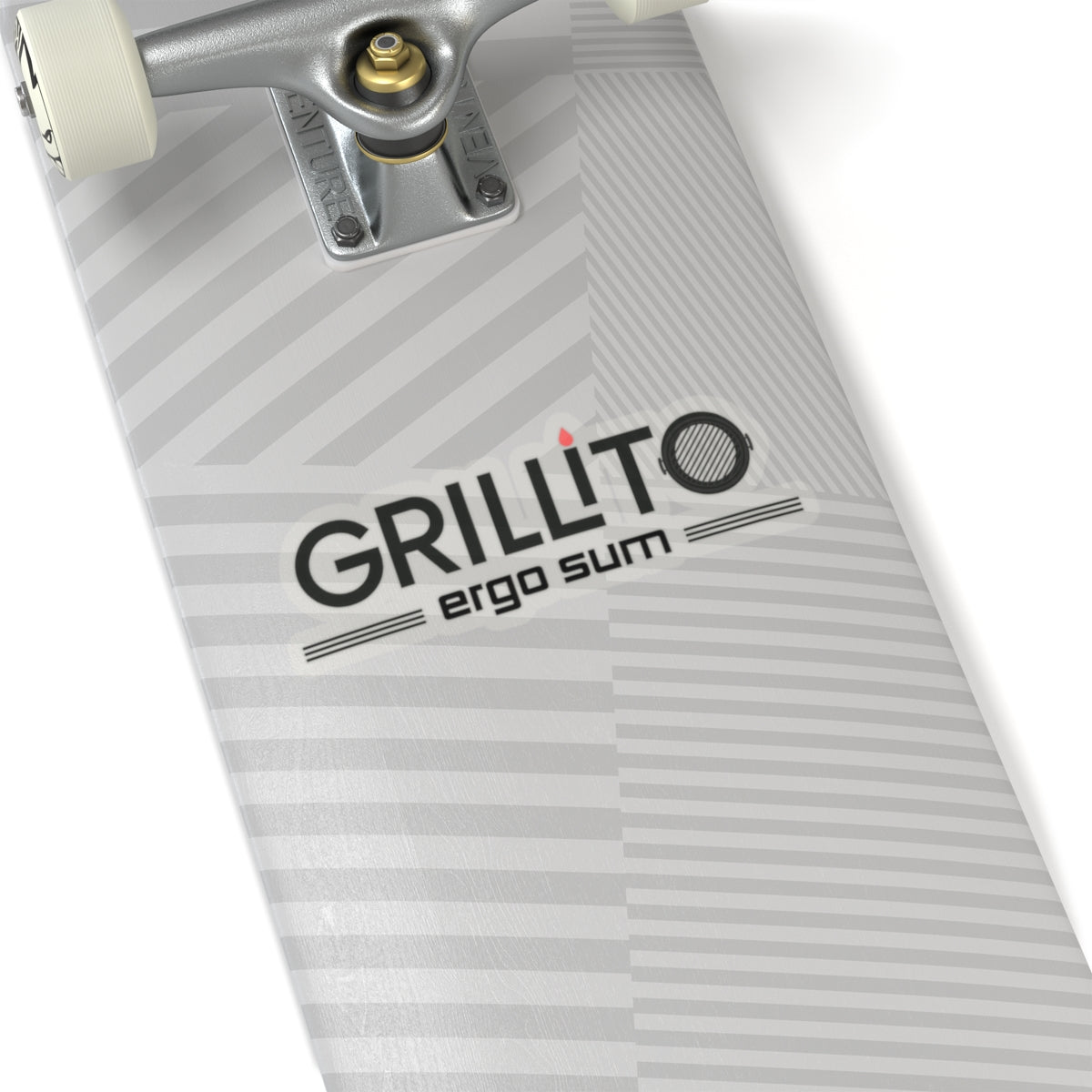 Grillito Ergo Sum Kiss-Cut Stickers - Fun Kitchen & BBQ Decor